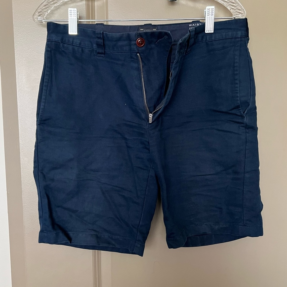 J Crew Mens Navy Shorts 9 Inch Inseam Size 29